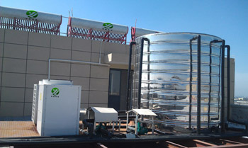 太陽能+熱泵組合工程